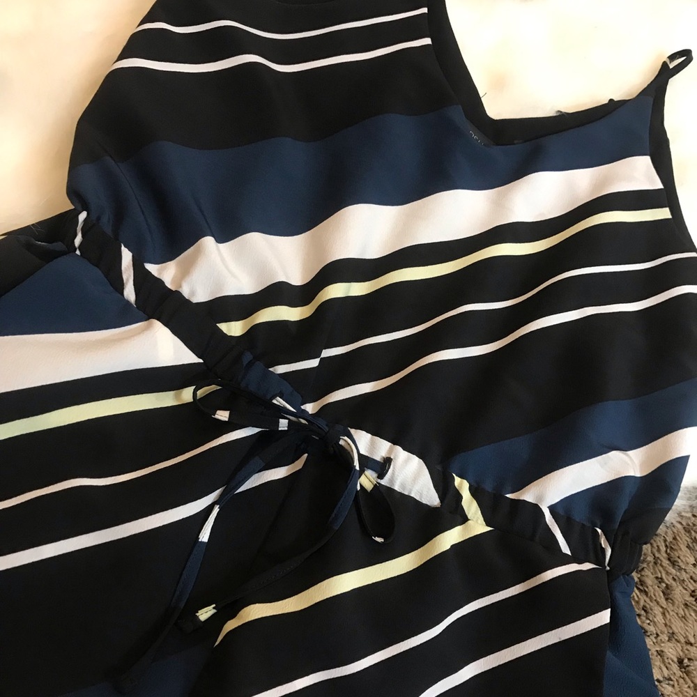 Topshop Striped Jumpsuit Size US 8 - Picture 2 of 6